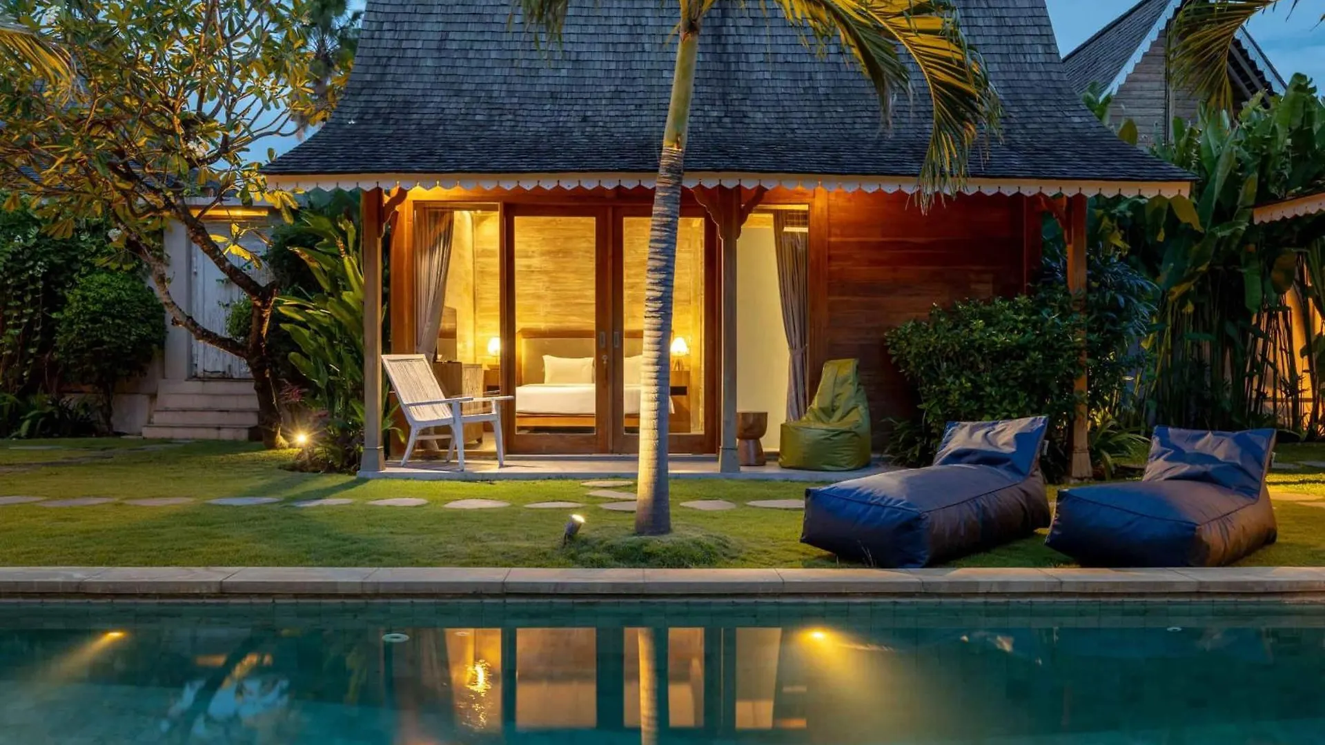 Villa Du Bah - Family Gateway 3Br Villa 12Min To Beach With Private Pool And Parking Kerobokan
