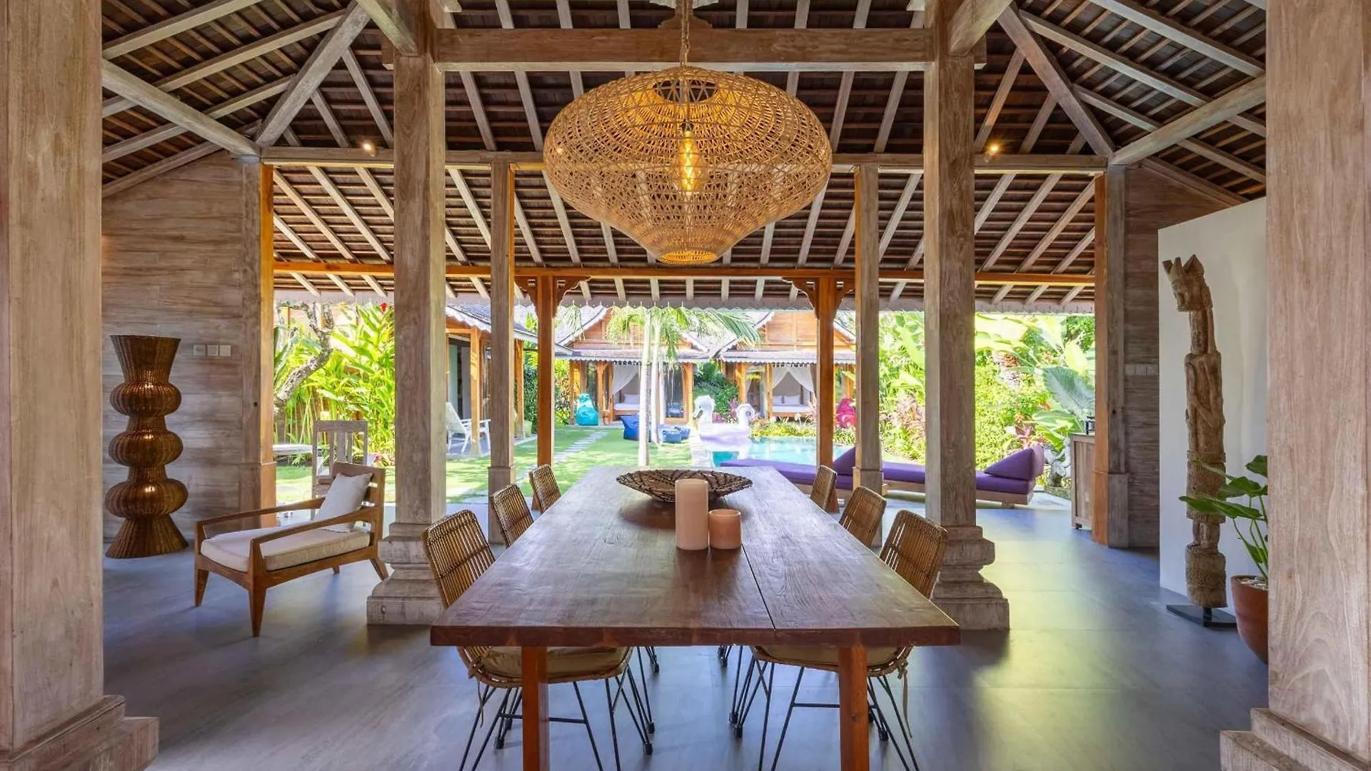 Villa Du Bah - Family Gateway 3Br Villa 12Min To Beach With Private Pool And Parking Kerobokan